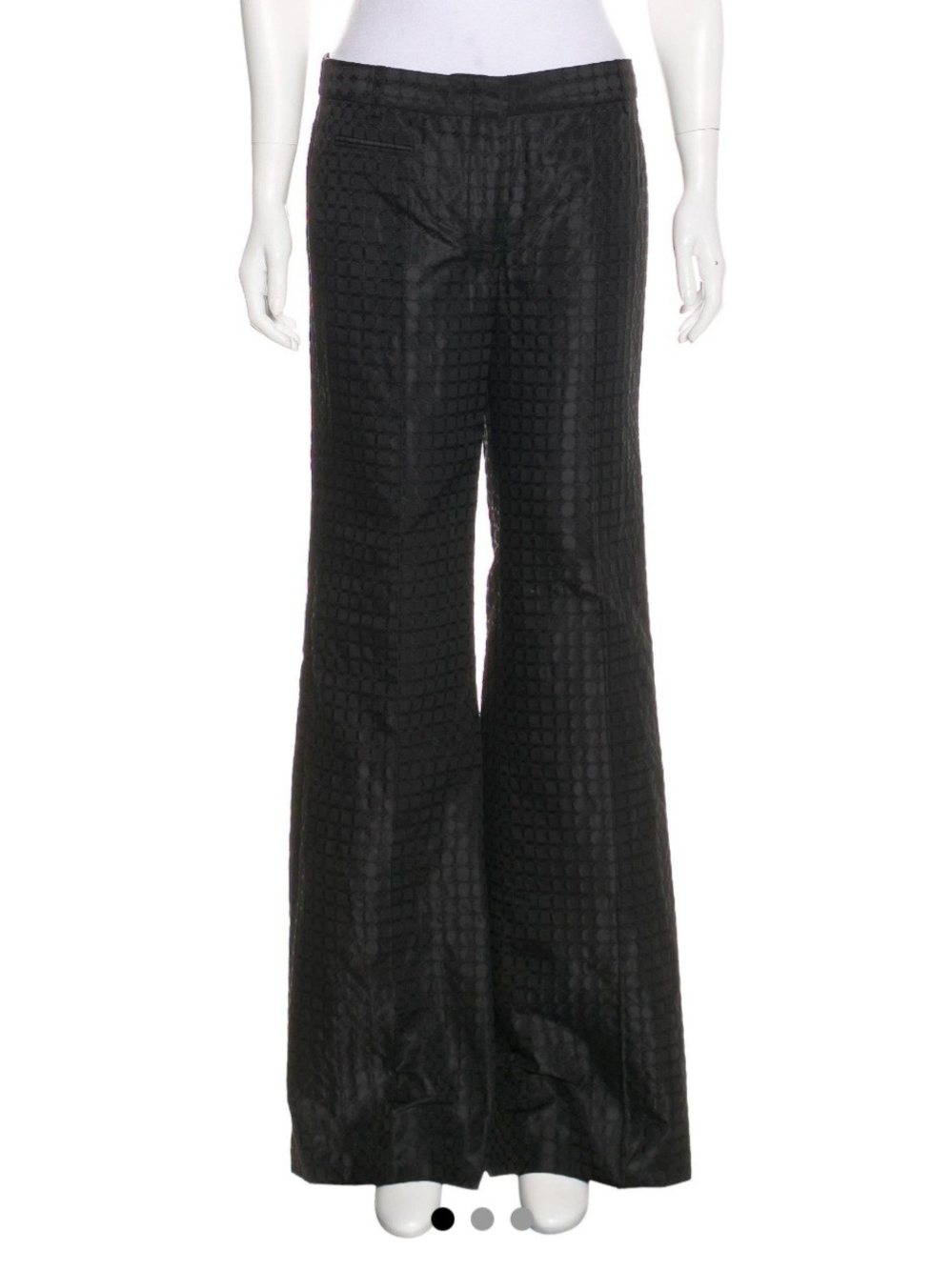 BCBGMaxAzria Textured Wide-Leg Pants